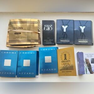 Jean Paul Gaultier Elixir Gold and Black Fragrance Samples